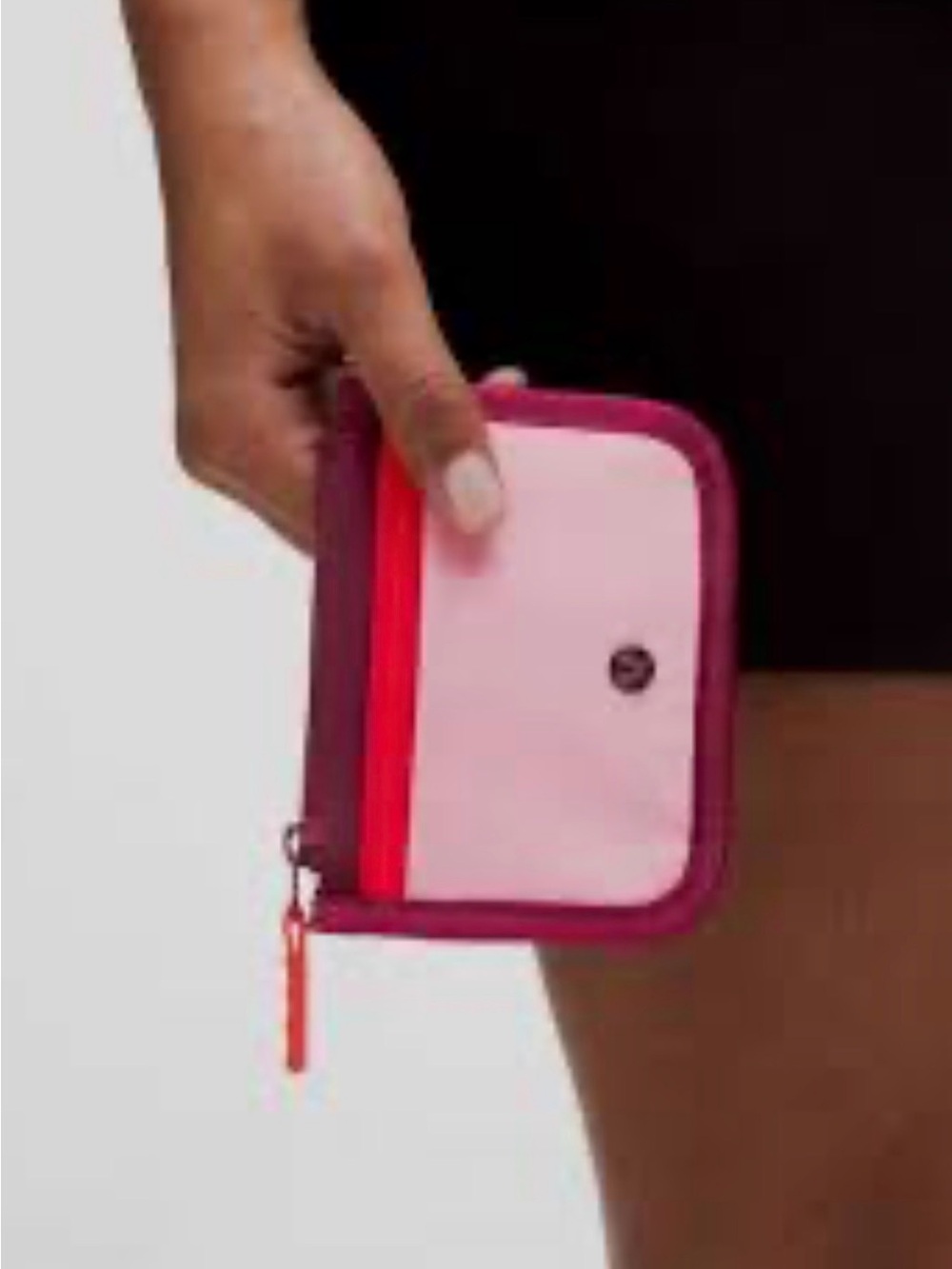 lululemon athletica Pink & Magenta Zip Phone Wallet Case